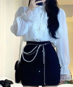 Western Style Ruffled Top For Women