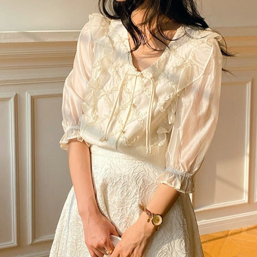 0cd9c6e0-78b7-4eef-afe4-c0fd35c731cd Artistic Women's Clothes Tencel Embroidered Shirt Women's Thin
