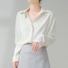 Women's Checkered Vintage Satin Shirt