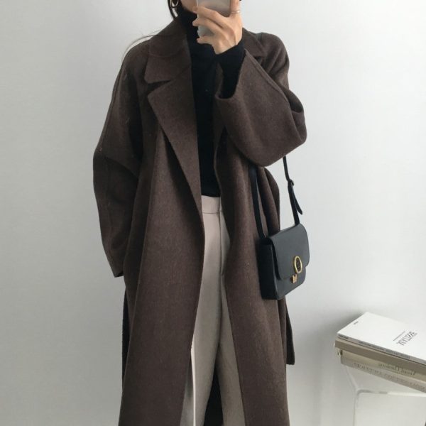 a67b9ae1-6b1e-4d12-b4c7-3e649ba2c33b Women's New Fashion Woolen Coat