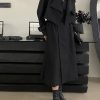 Elegant Temperament Hundreds Of Sleeveless Dresses Plus Trench Coat Set